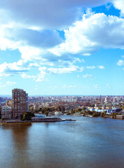 Fototapeta premium View of the Nile river, Egypt