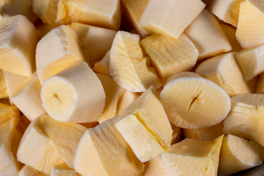 Textura de mandioca aipim macaxeira