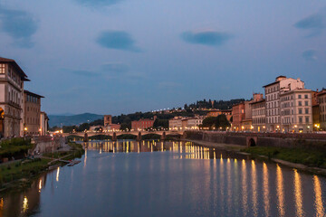 view of the river arno