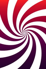 red and white spiral