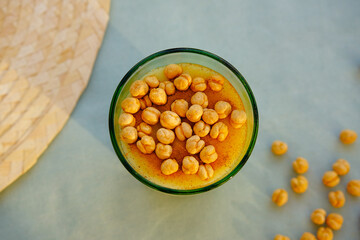 Boza or bosa, traditional fermented Turkish beverage