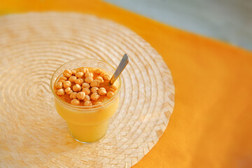 Boza or bosa, traditional fermented Turkish beverage