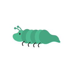 caterpillar icon design template vector illustration