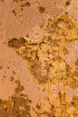 golden rusty surface background