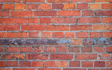 old red brick wall texture background, concept