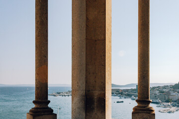 Photograph of the interior of the tower of Saint Domnius in Split Croatia