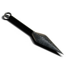 3D-Illustration of an Isolated shuriken weapon