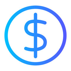 Flat Gradien gradient icon