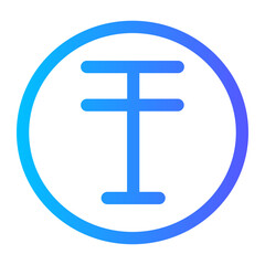 Flat Gradien gradient icon