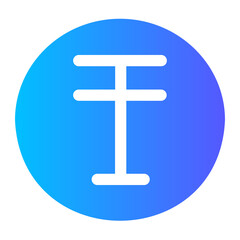 Flat Gradien gradient icon