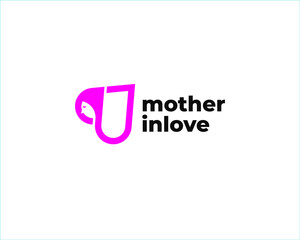 figure of woman in hijab as a heart symbol for mothers love