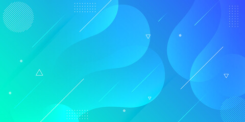 Abstract background with dynamic effect. Motion vector Illustration. Trendy gradients and geometric styles.