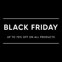 Black Friday sale banners for product promotion, shopping and sale.