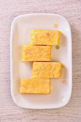 Tamagoyaki, japanese traditional egg roll