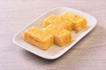 Tamagoyaki, japanese traditional egg roll