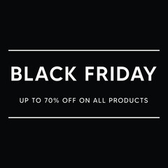 Black Friday sale banners for product promotion, shopping and sale.