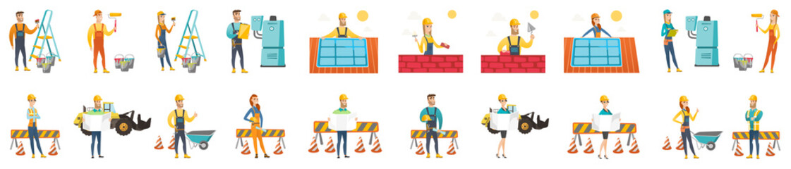 Construction and repair works.