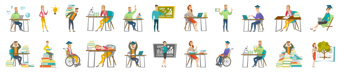 College and university education.