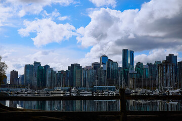 Fototapeta na wymiar Vancouver Seawall