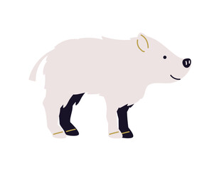 いのししのイラスト　亥　干支