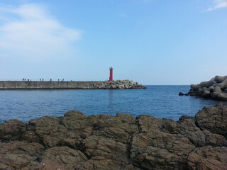 Fototapeta premium lighthouse on the island of island