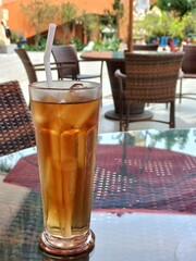 glass of iced tea