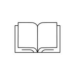 book vector for website symbol icon presentation