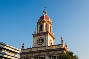 Fototapeta na wymiar view of Santa Cruz Church