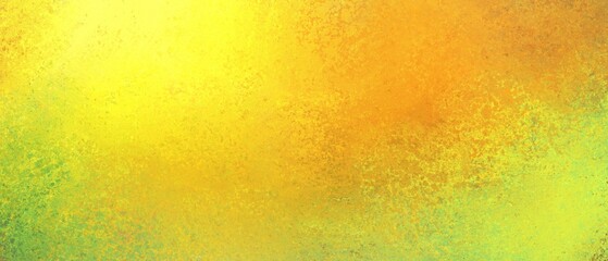 Colorful texture background. Abstract gold yellow green and orange banner.  