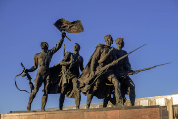 monument to the heroes of the soldiers
