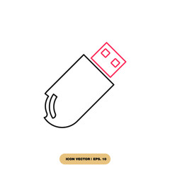 usb icons  symbol vector elements for infographic web