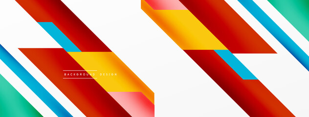 Dynamic lines background. Wallpaper for concept of AI technology, blockchain, communication, 5G, science, business and technology