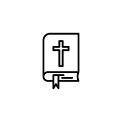 bible icon vector design templates