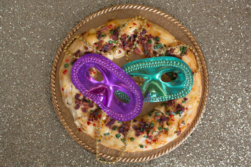 Mardi Gras King Cake 