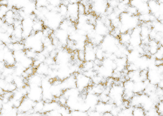 Gold abstract marble texture. Marble texture with gold elements. Gold-plated lines on a light background.