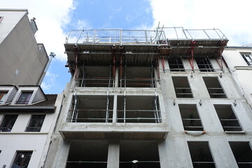 Construction d'un immeuble de logements