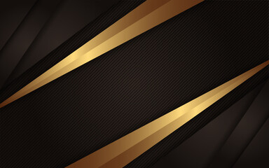 Luxury brown and golden gradient background