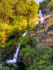 Mae Pan waterfall in Doi Inthanon national park, Chiang Mai, Thailand