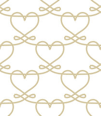 Rope seamless pattern, great for wallpaper and textile.