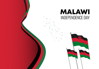 Malawi Independence day background national celebration on July 6th.