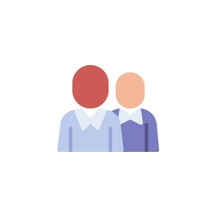 Business partner flat icon