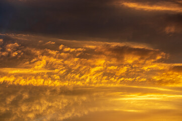 Fototapeta premium sunset clouds
