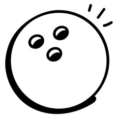 Fototapeta premium Bowling Ball 