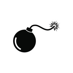 Bomb Logo can be use for icon, sign, logo and etc