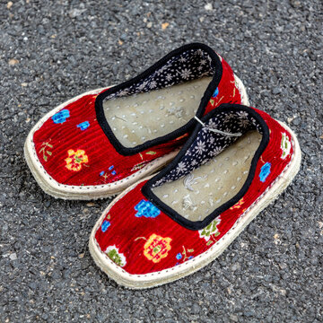 Intangible cultural heritage of traditional handmade shoes and folk crafts