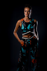 Cool fashionable girl