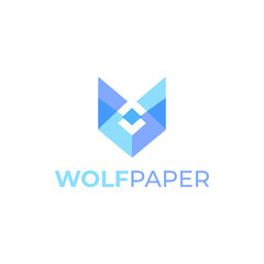 paper wolf logo
