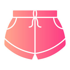 shorts gradient icon