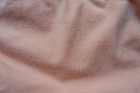 Jammed Pale Melon Pink Cotton Jersey Fabric
