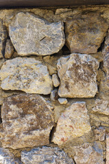 Background of an old stone wall. stone texture